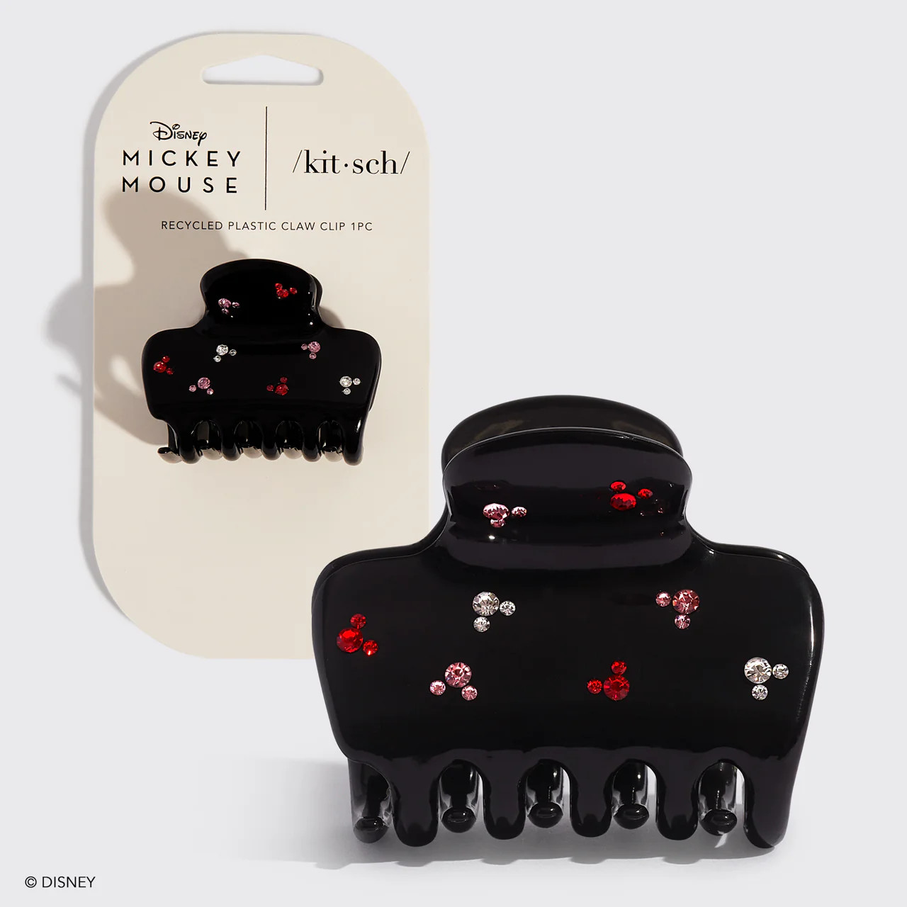Mickey/Minnie x Kitsch Cloud Clip - Black | Kitsch