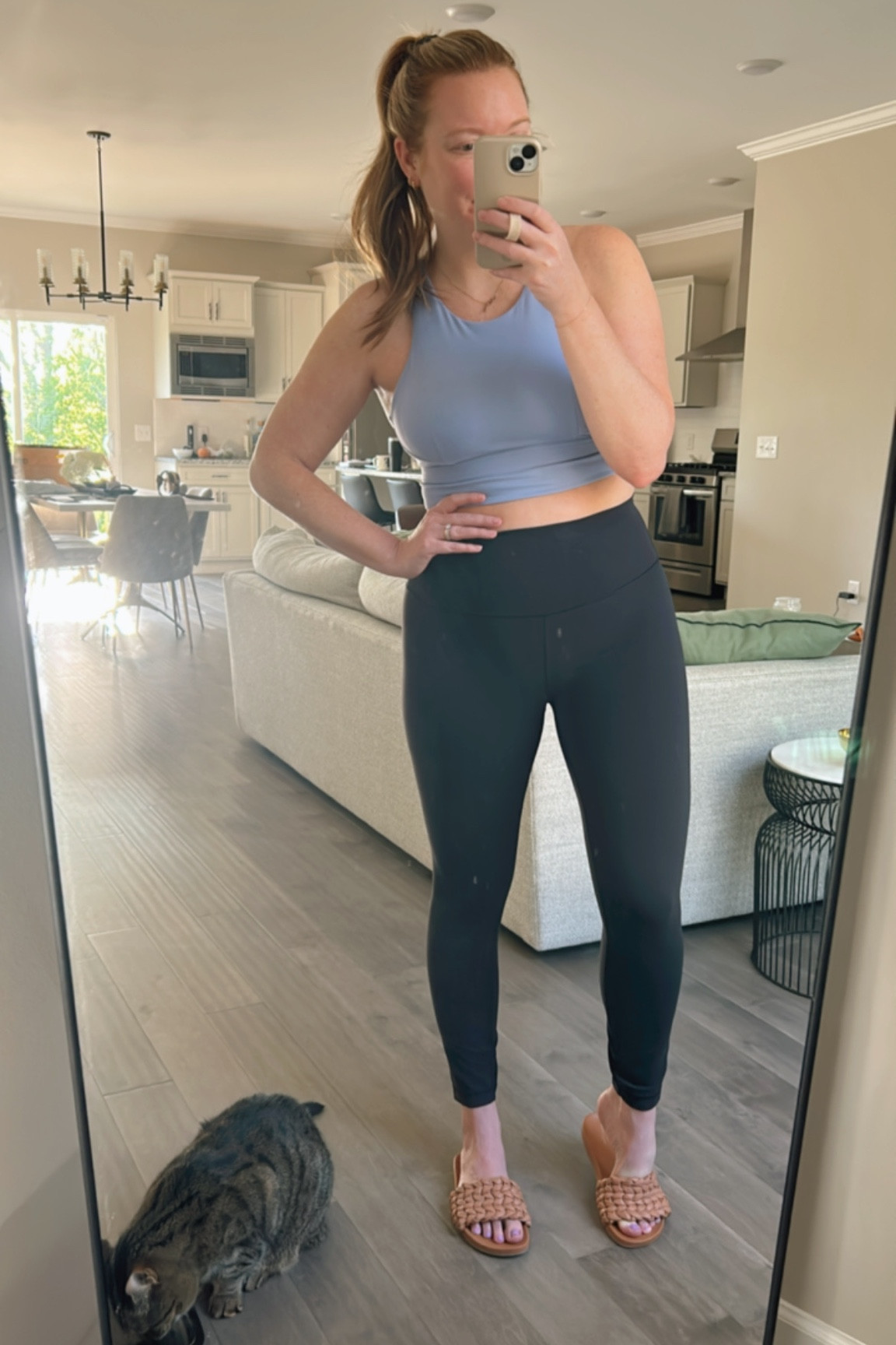 Amazon top TTS - wearing a M
Lululemon leggings - sz 8
Target sandals - sz 7.5

#LTKunder100 #LTKfit #LTKunder50