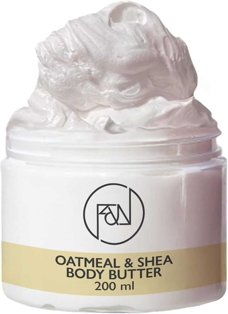 Flora and Noor Organic Whipped Shea Body Butter | Shea Butter for Face and Body Moisturizing Natu... | Amazon (US)