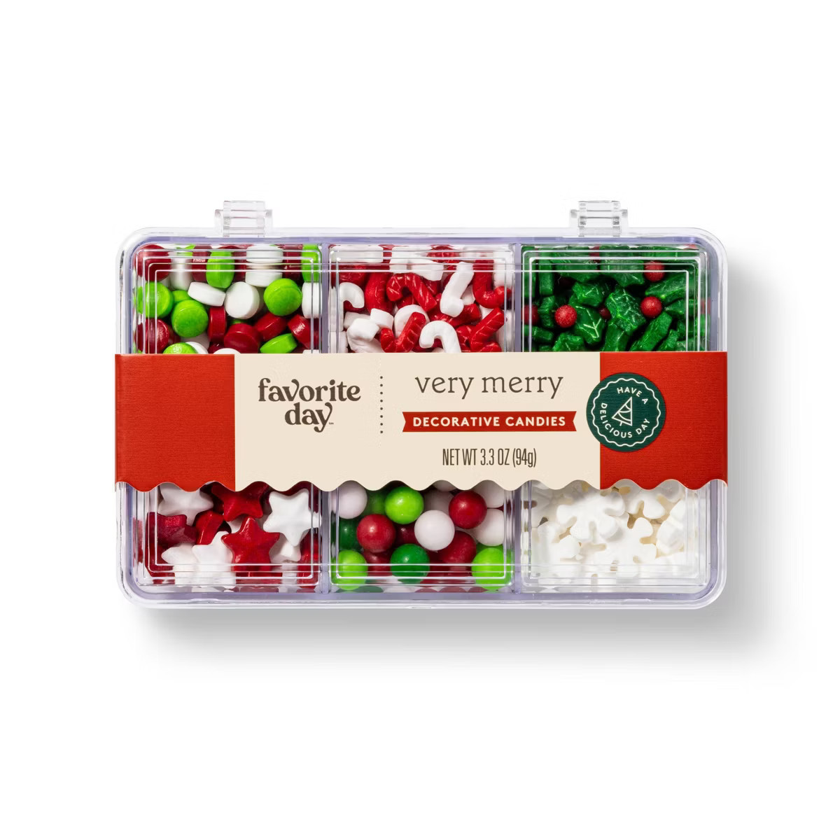 Christmas Very Merry Decorative Sprinkles Candies - 8oz - Favorite Day™ | Target