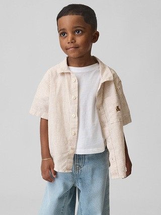 Baby & Toddler Linen-Cotton Shirt | Gap (US)