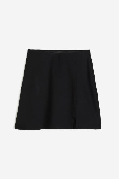Jersey Mini Skirt - Black - Ladies | H&M US | H&M (US + CA)
