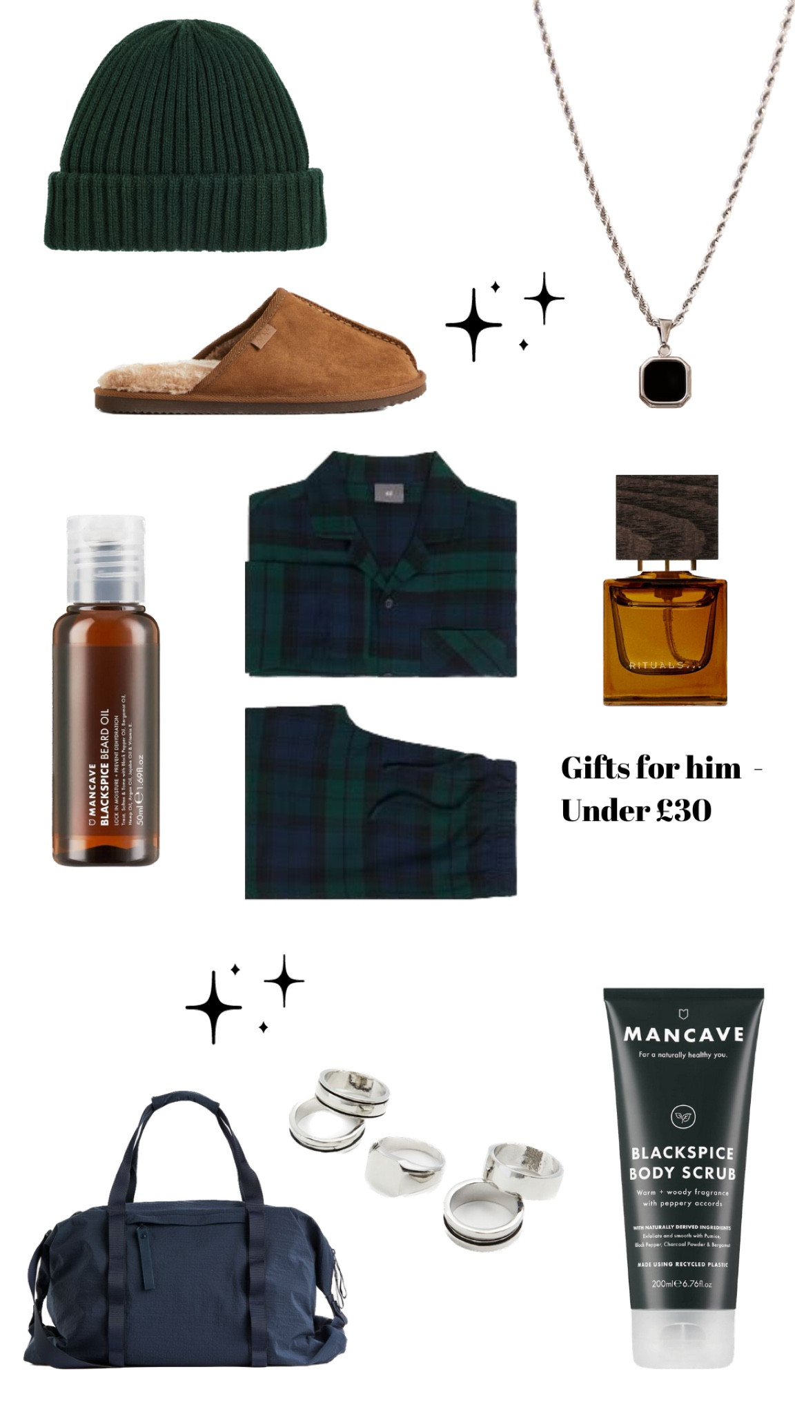 Gift guide for him under £30 ✨

#LTKGiftGuide #LTKCyberWeek #LTKSeasonal