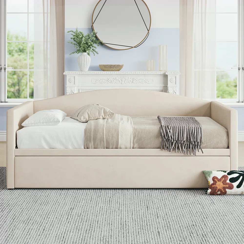 Lark Manor™ Daybed with Extended Pop Up Trundle | Wayfair | Wayfair North America