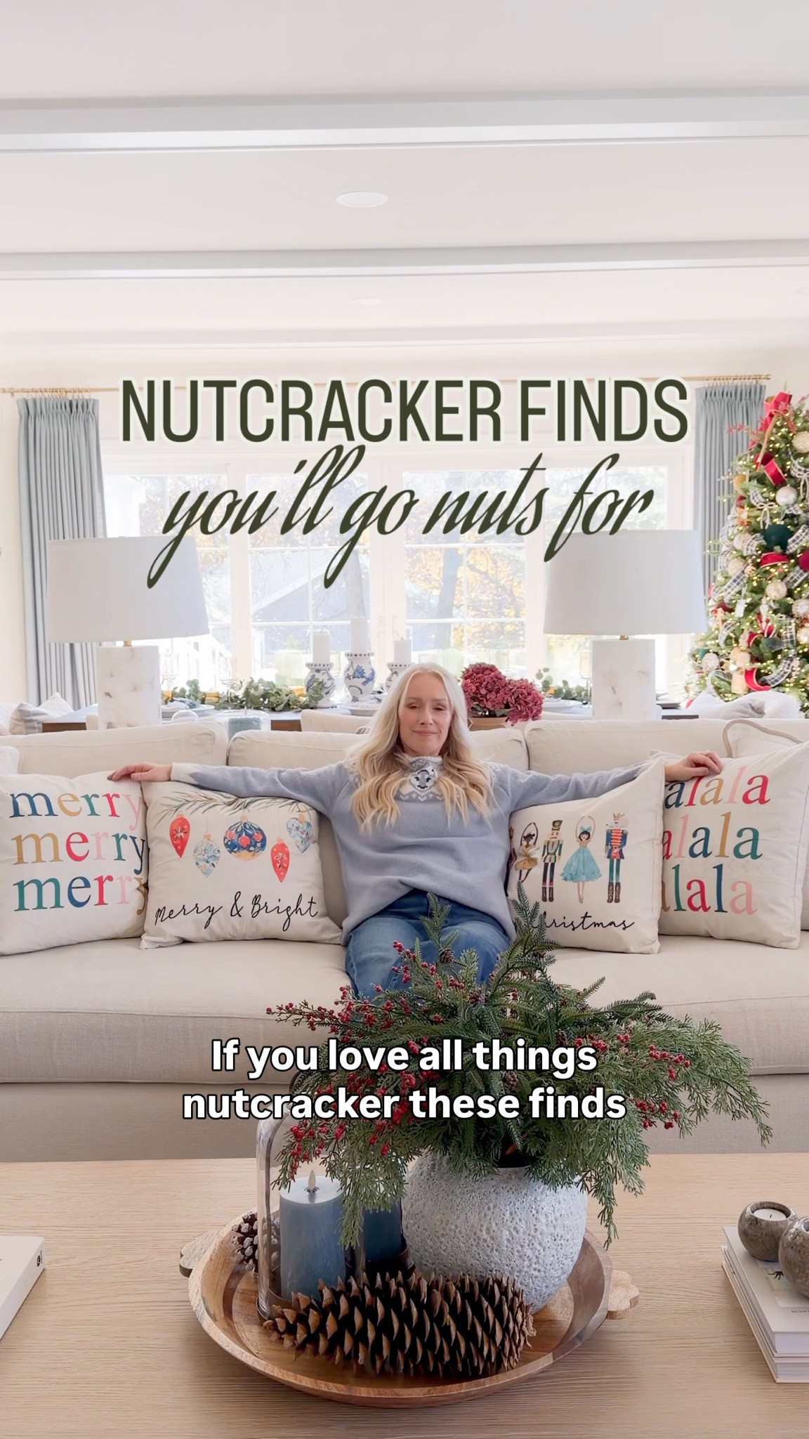 The cutest nutcracker themed decor for the holiday season! Hot tip: wash the pillow first! They loosen up and the quality will feel so much better! 

#LTKHoliday #LTKHome #LTKSeasonal