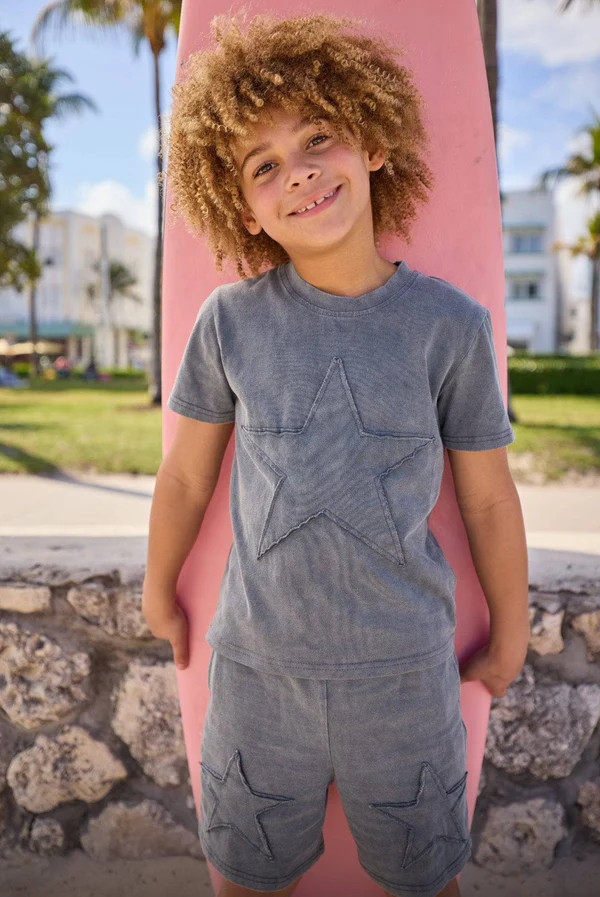 Graphic Star Short Set | Lola + The Boys