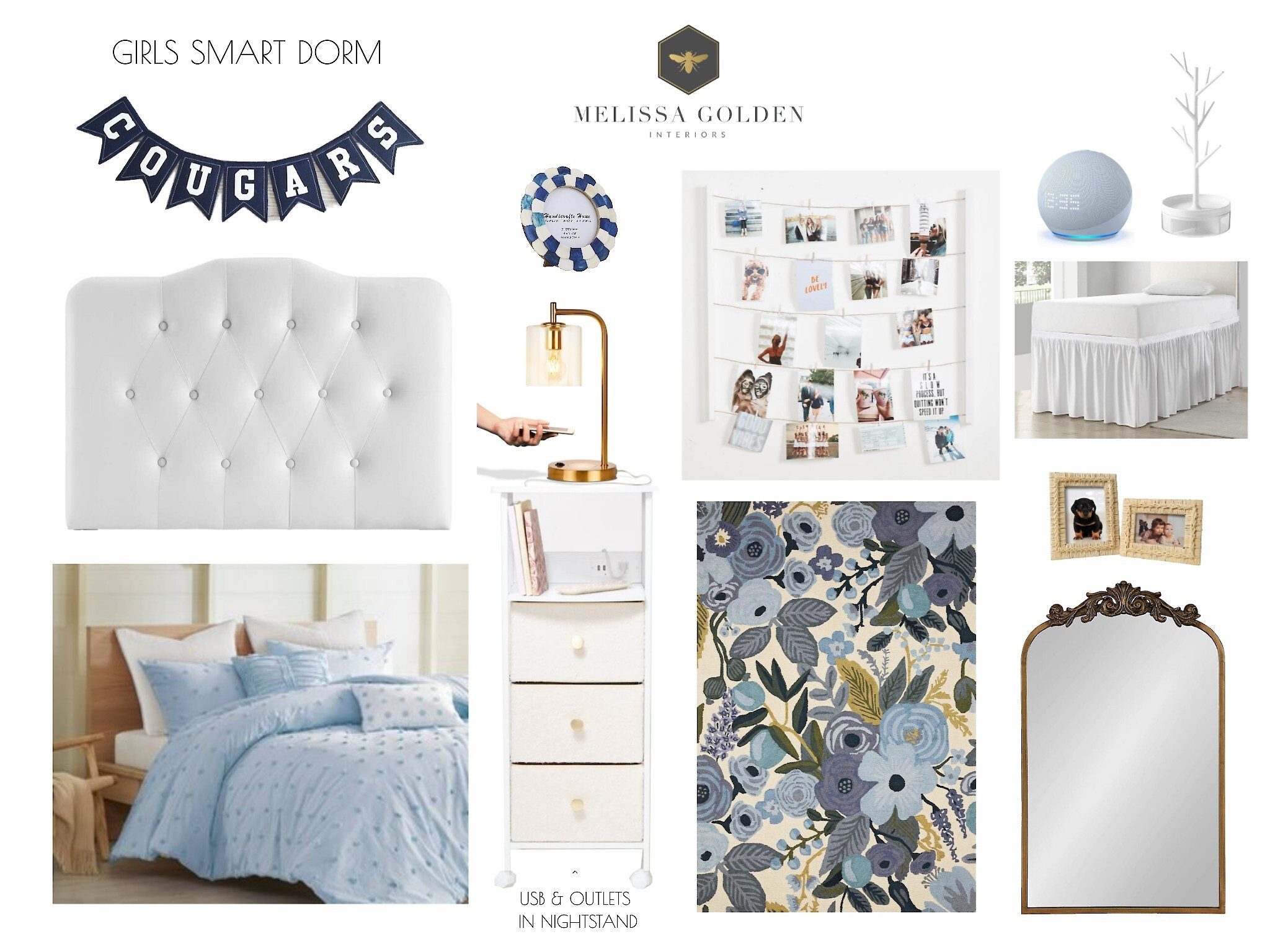 ✨Her new home✨
Calling all my college Mamas! 
Last weekend we dropped our first college student off across the country and said goodbye. Making it feel less like an institution and more like a home consoles my mother heart. 😪 See all the details with links in our stories today! 

 Don’t worry moms, we got you - for more easy dorm ideas, see our LTK link in the profile. 🫶🏻 #melissagoldeninteriors

#moodboard #design #inspiration #moodboardaesthetic #style #interiordesign #dorm #dormdecor #college #BYU #gocougars #bringhamyounguniversity

#LTKstyletip #LTKhome #LTKFind