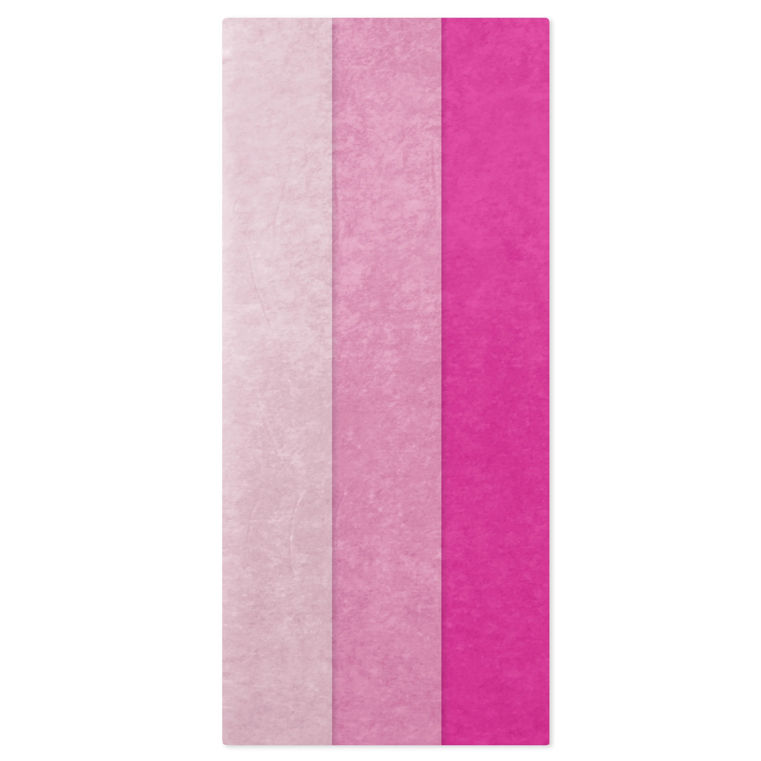 Hallmark 3-Pack Assorted Tissue Paper (Shades of Solid Pink) 30 sheets | Walmart (US)