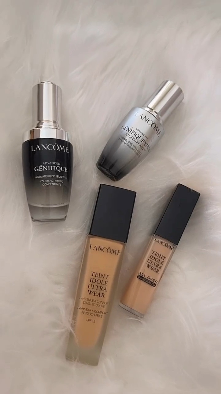 Lancôme entrega a solução completa para um pele perfeita.
O sérum Genifique serve como primer na preparação da pele enquanto Genifique olhos hidrata a região além de fortalecer cílios e sobrancelhas. Teint Idole Ultra Wear finaliza com acabamento impecável, com alta cobertura de base e corretivo. Garanta esse ritual desejo com o meu cupom LUXO20 (20% OFF) nas primeiras compras do site e LUXO10 (10% OFF para clientes) no site oficial de Lancôme, que já está em clima de Black Friday! Link nos stories. @lancomeofficial #lancomebr

#LTKbrasil #LTKbeauty