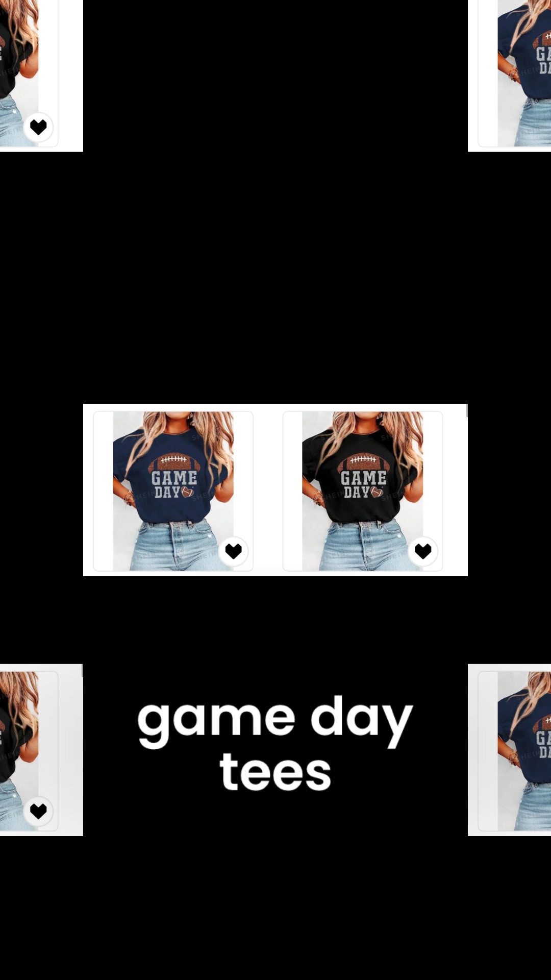 And if you’re a literal girlie and you want the tried and true #GameDay tee, this is for you! So many options! And sequins! Because duh. 

#LTKMidsize #LTKSaleAlert #LTKFindsUnder50