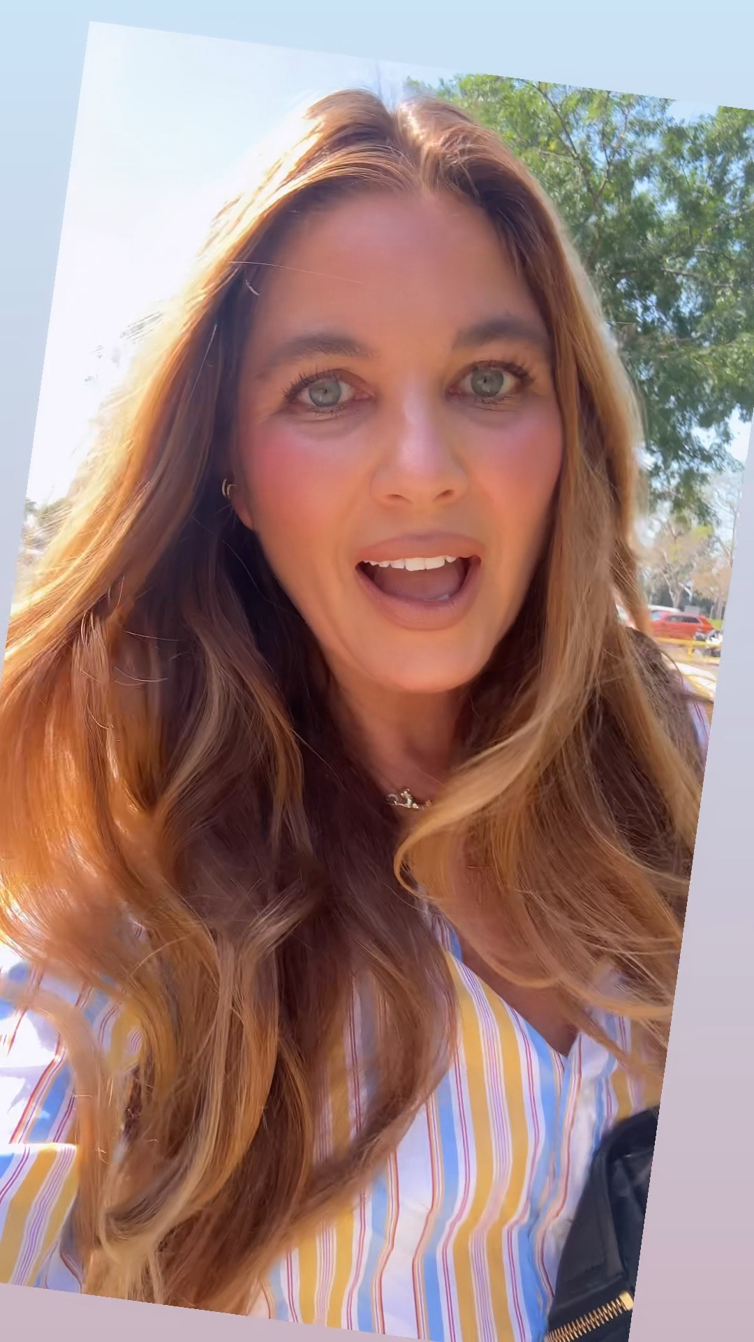 Apricot nudes on the face today. Lip is Westman Atelier Reine, lipliner is MUFE endless cacao, IT CC Cream in Medium Tan, Sweed Blush in golden medium, Kosas blush in butterfly, Armani
sheer glow #11, Académie Hair Sea Glass + T3 hot rollers in hair. Shirt is medium 

#LTKdayinmylife #LTKWorkwear #LTKBeauty