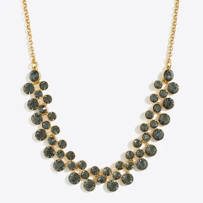 Crystal bubbles necklace | J.Crew Factory