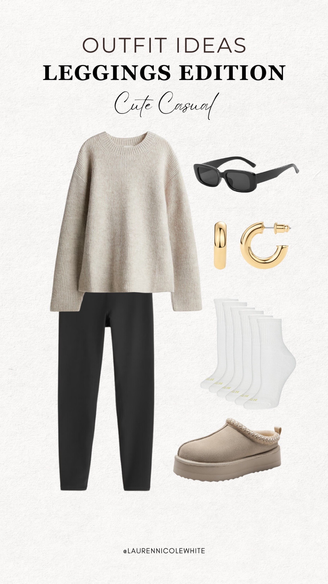 Cute casual leggings outfit 

#LTKStyleTip #LTKSeasonal