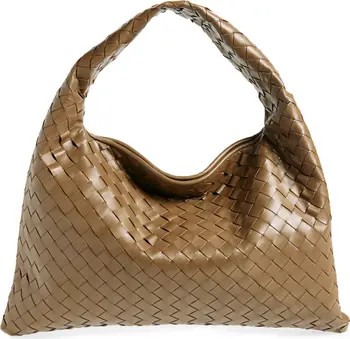 Bottega Veneta Small Hop Intrecciato Leather Hobo Bag | Nordstrom | Nordstrom