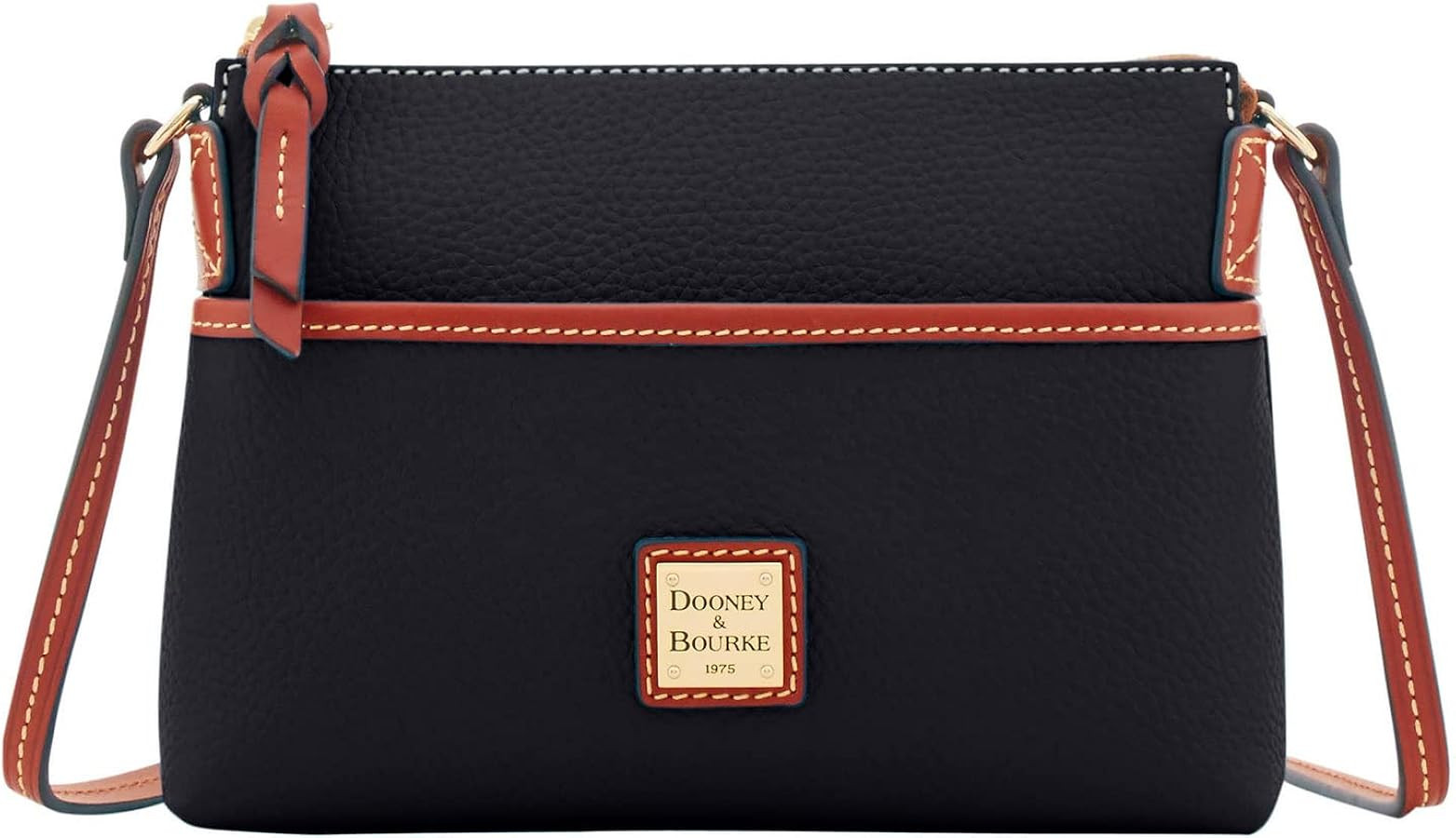Dooney & Bourke Handbag, Pebble Grain Ginger Crossbody | Amazon (US)