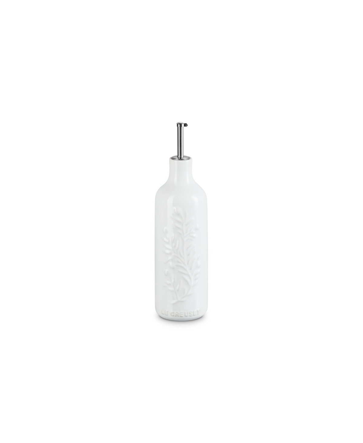 Le Creuset Olive Branch Collection 20 oz. Oil Cruet - White | Macy's