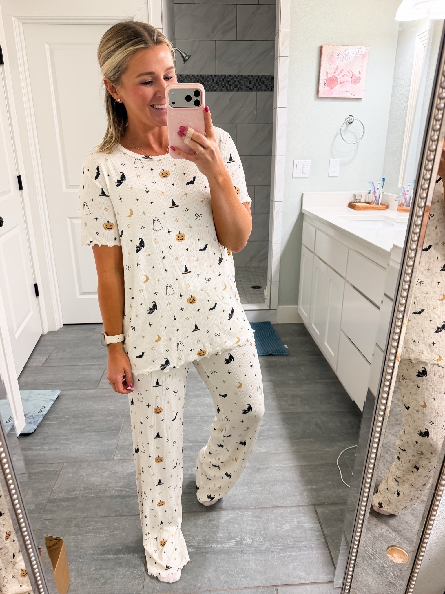 Halloween Jammie’s season is here 🎃
Love this pair from @shopstaykation 
Wearing size medium. I especially loooove the length on the top and how lightweight the jammies are

#LTKmomlife #LTKOver40 #LTKSeasonal