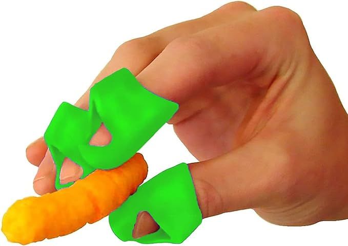 Amazon.com: Non-Stick Chip Fingers Tips, Finger Protectors, Finger Covers Protection, 3 pcs Glow ... | Amazon (US)