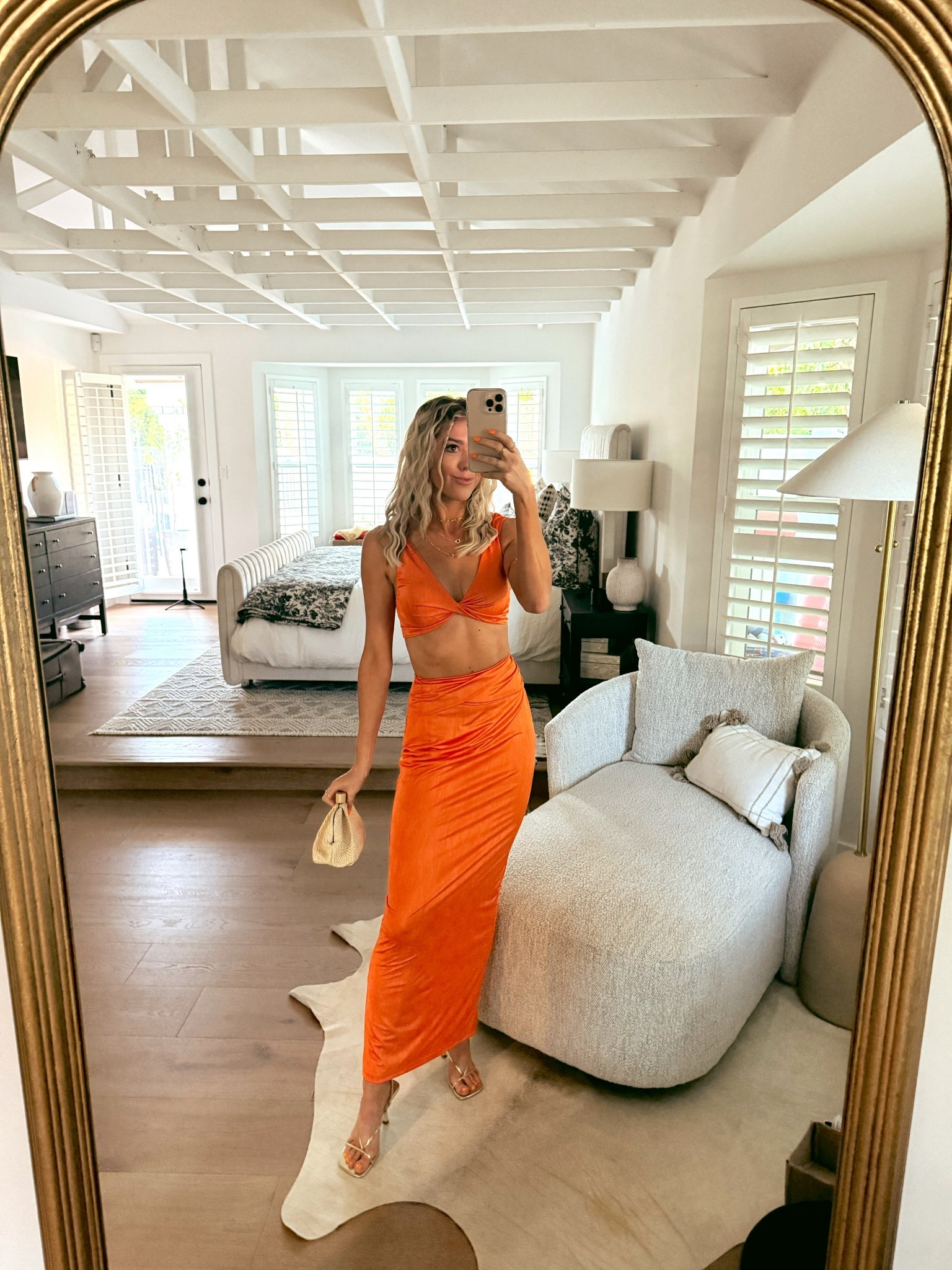 The most perfect two piece orange skirt and tank set for your next vacation, date night, girls night out and more! It’s from Revolve and under $100 

#LTKStyleTip #LTKFindsUnder100 #LTKFindsUnder50