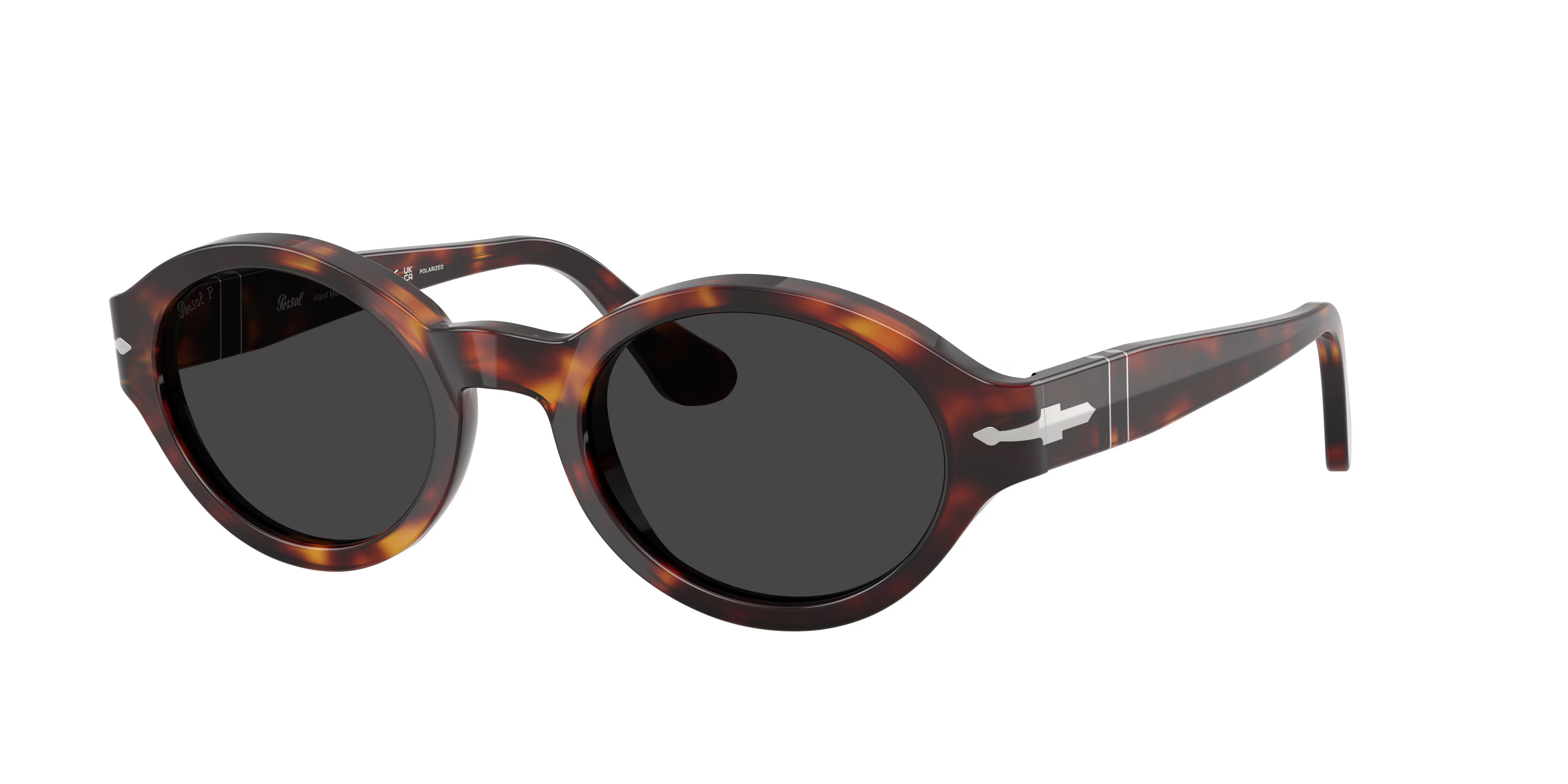 Persol Frau Sunglass PO3378S - Loris - Rahmenfarbe: Havana, Linsenfarbe: Polar Dunkelgrau | Sunglass Hut EU