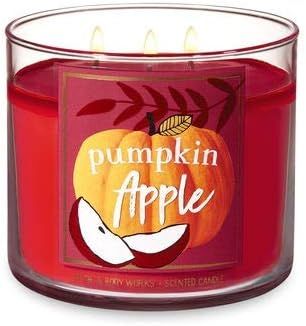 Bath & Body Works 3-Wick Scented Candle in Pumpkin Apple | Amazon (US)