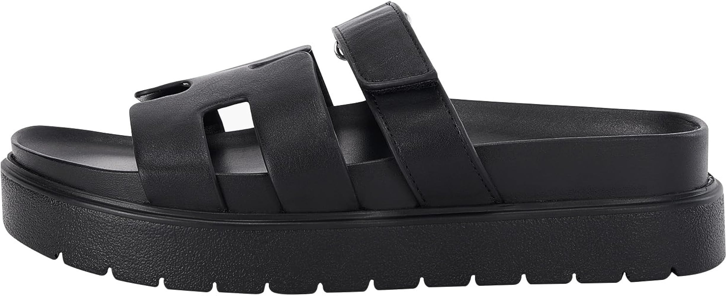 Women's Platform Slide Sandals Open Toe Non Slip Thick Sole Slip on Summer Shoes | Amazon (US)