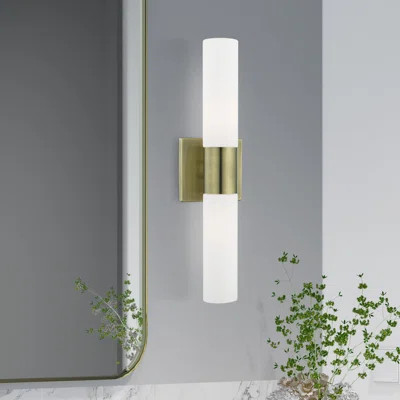 Cailum 2-Light Dimmable Bath Bar | Wayfair North America