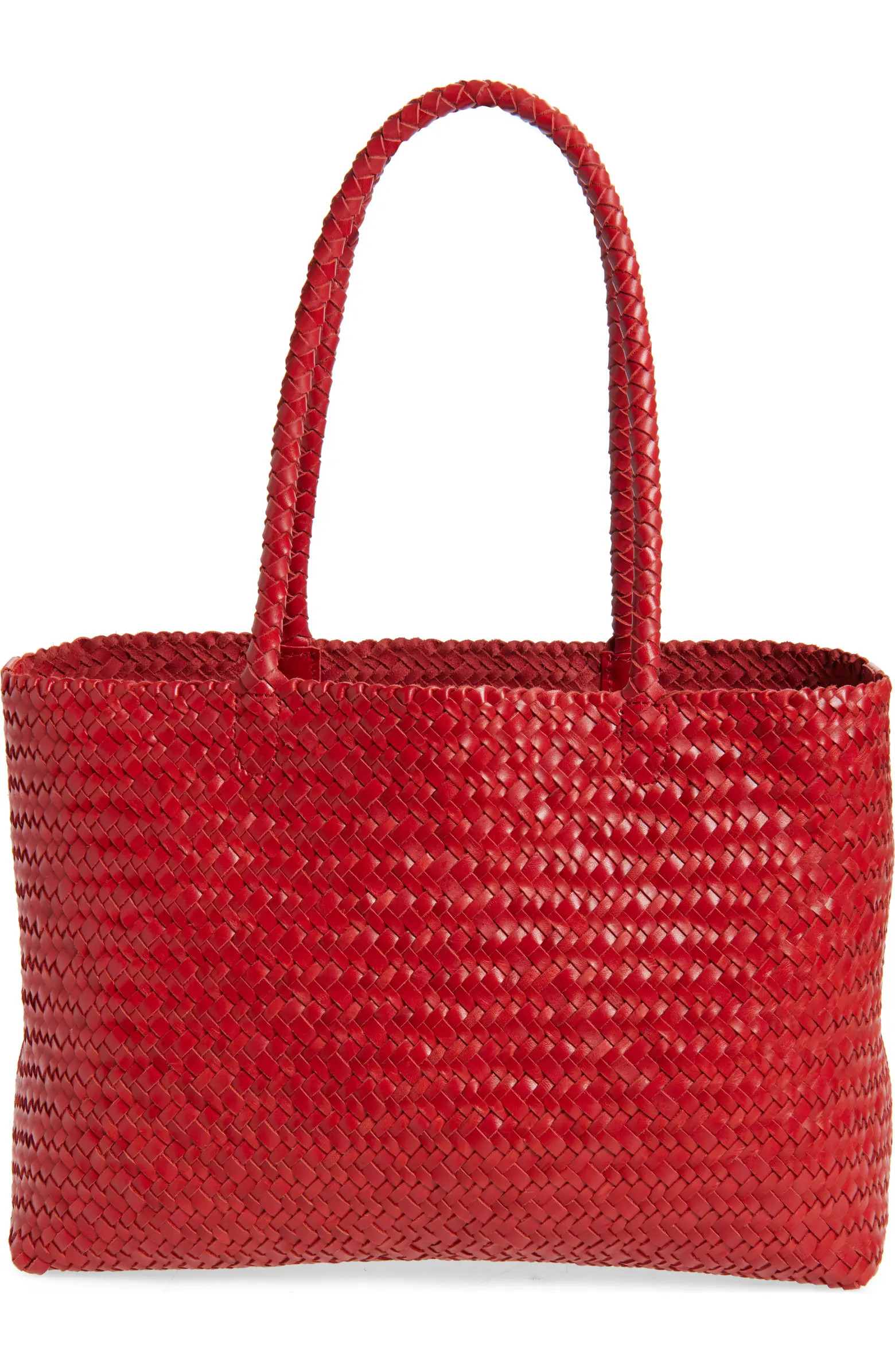Handwoven Leather Tote | Nordstrom