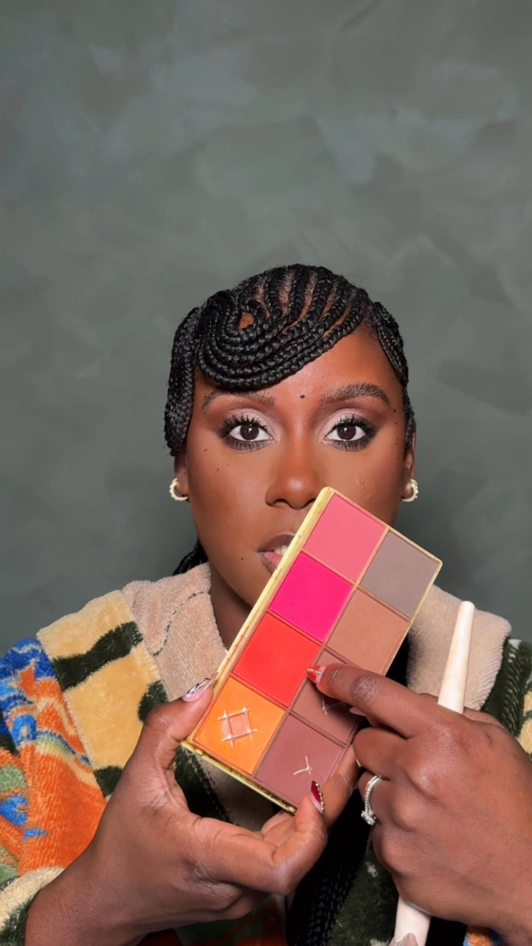 Orange blush tutorial 