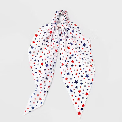Americana Star Printed Hair Twister with Tail | Target