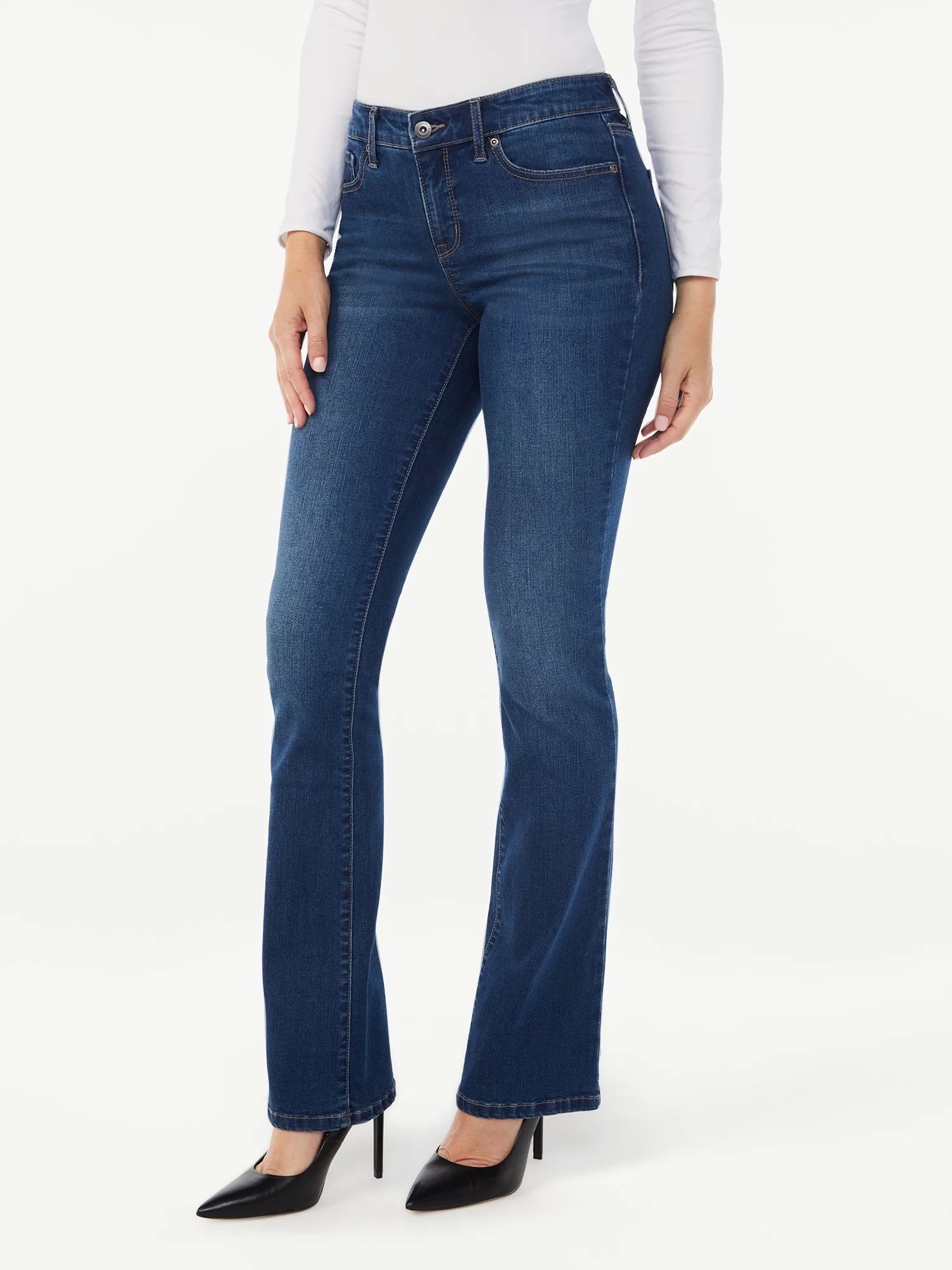 Sofia Jeans by Sofia Vergara Women's Marisol High Rise Bootcut Jeans - Walmart.com | Walmart (US)