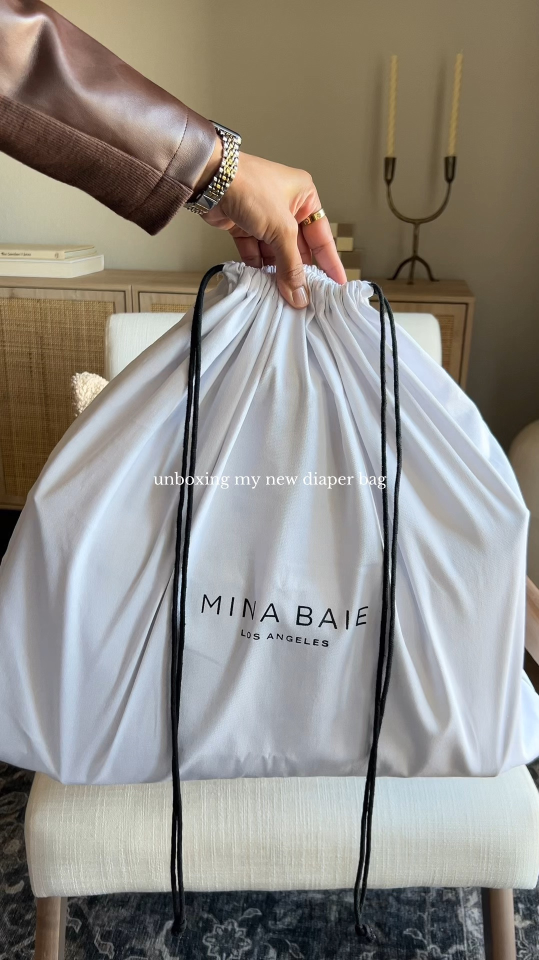 mina baie emmy diaper bag!🤍

#LTKBump #LTKKids #LTKBaby