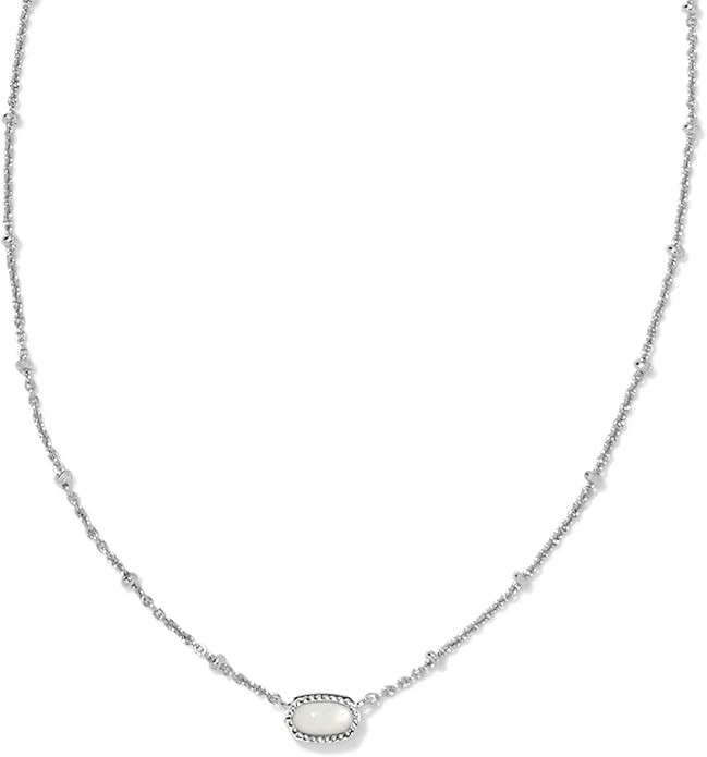 Kendra Scott Mini Elisa 14k Gold-Plated Satellite Short Pendant Necklace, Fashion Jewelry for Wom... | Amazon (US)