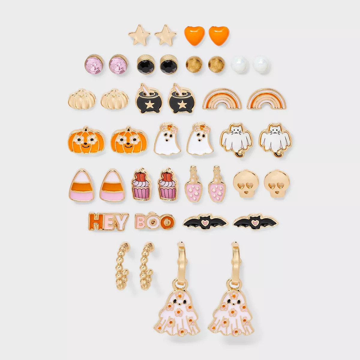 Girls' 20pk Halloween Earring Set - Cat & Jack™ | Target