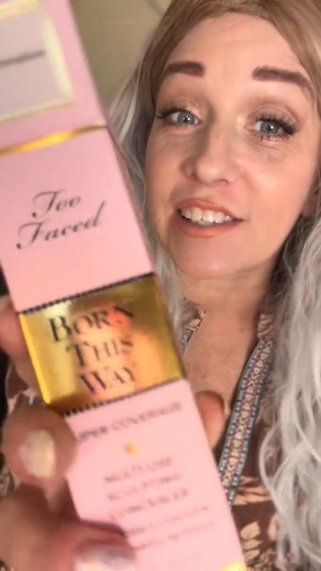 Testing Too Faced Cosmetics Born This Way Super Concealer for multi use. Blended great lasted great and looked great even at 50 years young 

#LTKover40 #LTKbeauty