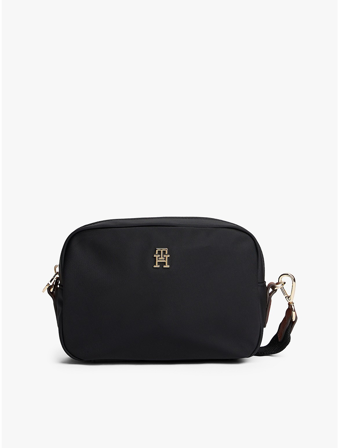 Tommy Hilfiger Women's Monogram Crossbody Bag - Black | Tommy Hilfiger (US)
