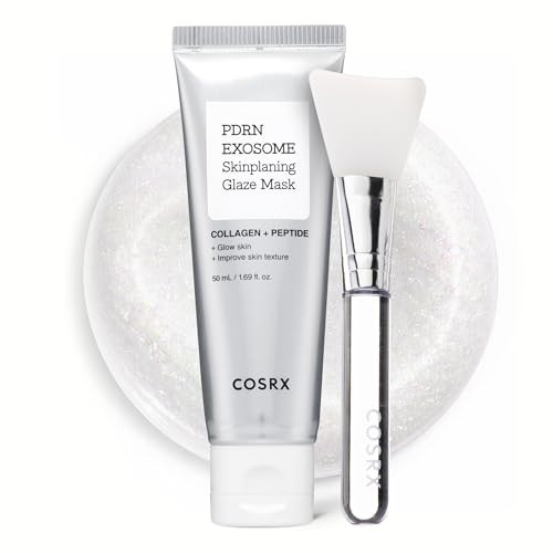 COSRX PDRN Exosome Glaze Wrapping Mask for Face with Salmon DNA PDRN, Easy Peel-Off Overnight Mask for Glass Skin, 1.69 fl. Oz, Korean Skin Care | Amazon (US)