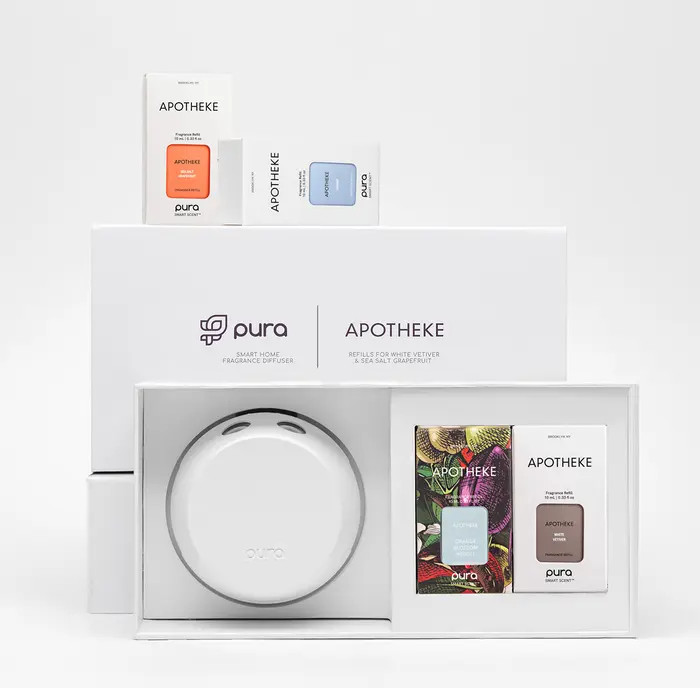 x Apotheke Best Sellers & Pura 4 Smart Fragrance Diffuser & Refill Set | Nordstrom