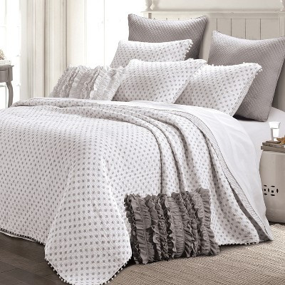 Risa Quilt Set Gray - The Industrial Shop | Target