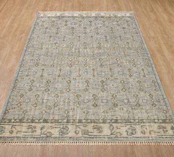 Lydia Hand-Knotted Wool Rug | Pottery Barn (US)