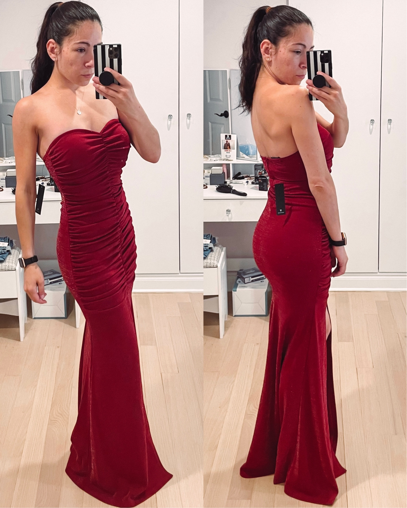 Size XL still in stock! Gorgeous glittery maxi dress that is very flattering on curves. Under $100. 

#LTKwedding #LTKSeasonal #LTKunder100