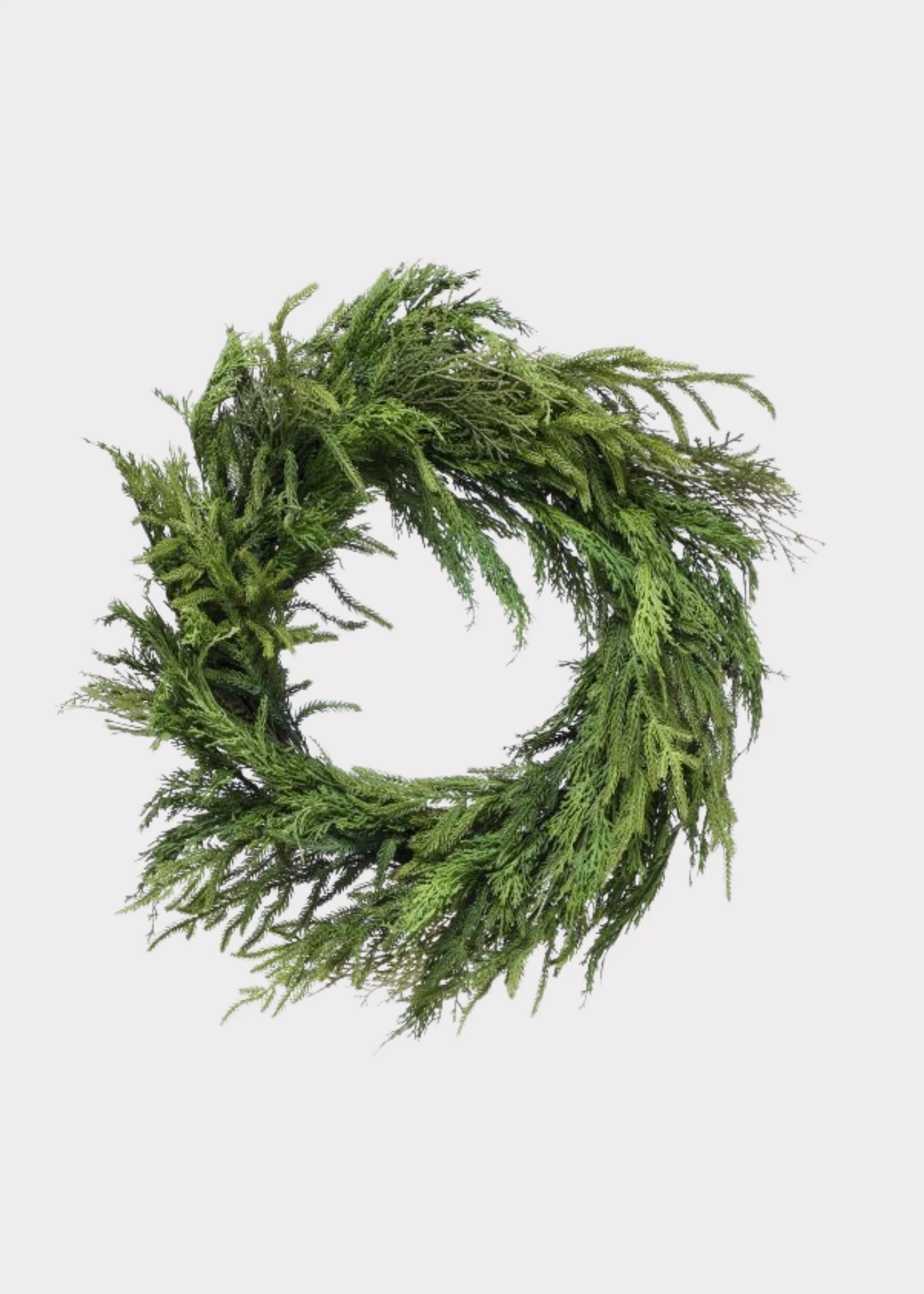 Cypress & Norfolk Pine Wreath