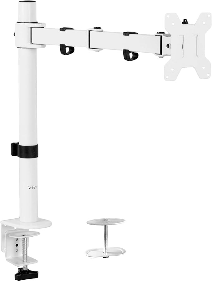VIVO Single Monitor Desk Mount, Fully Adjustable Monitor Arm Stand with Clamp and Grommet Base, T... | Amazon (US)
