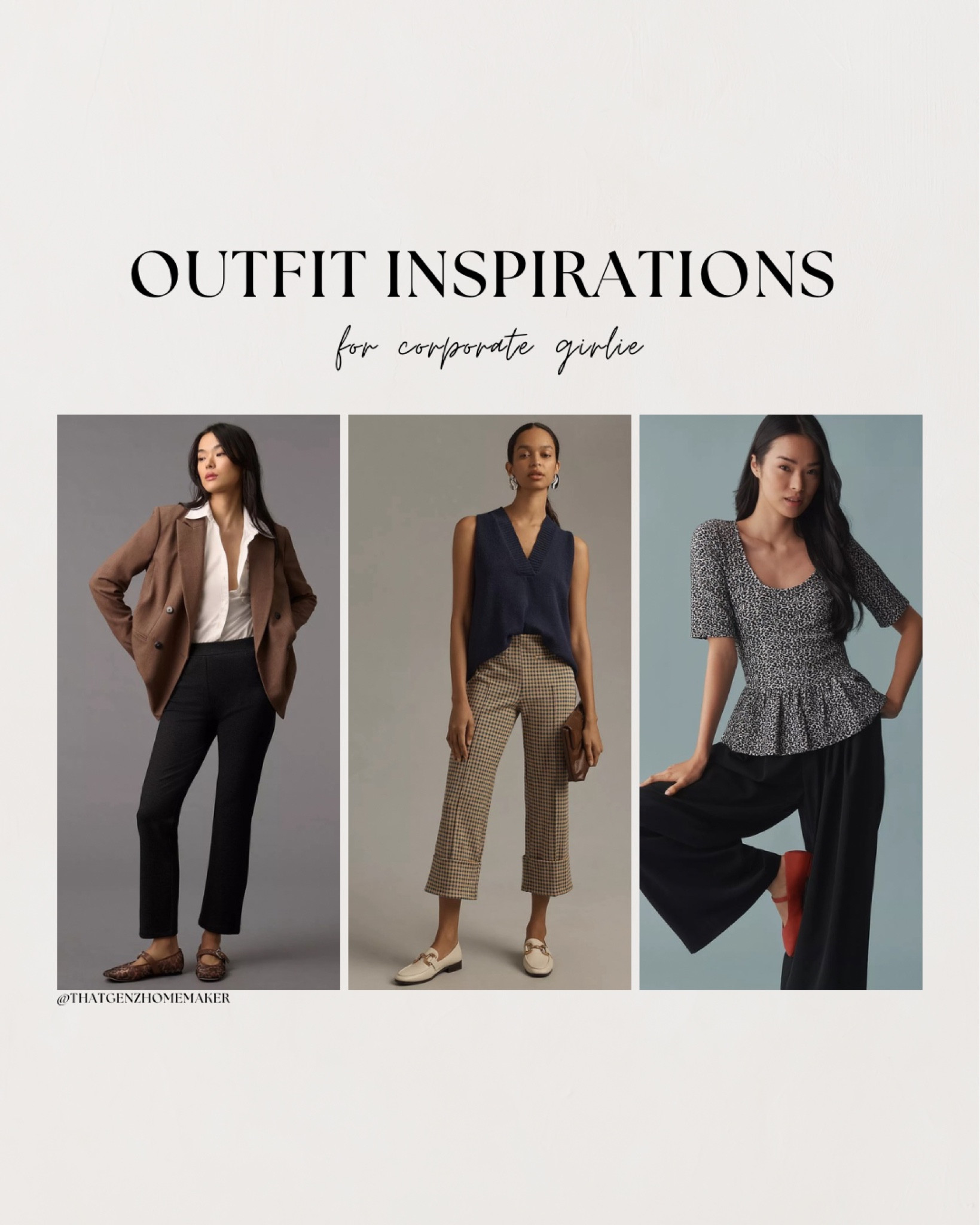 outfit inspiration for the corporate girlie. 

work outfits, business casual for women, women workwear, corporate outfit inspo



#LTKWorkwear #LTKMidsize #LTKStyleTip
