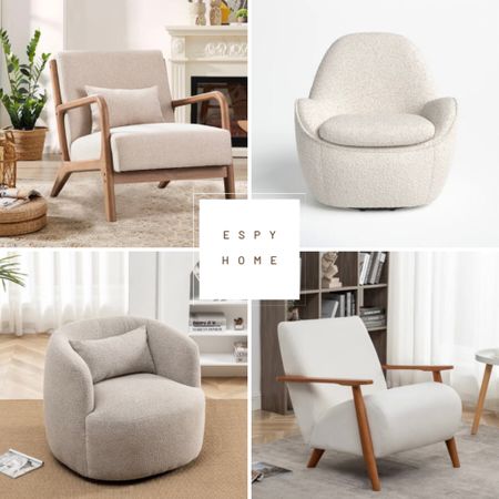 Wayfair accent chairs home decor living room decor 

#LTKGiftGuide #LTKhome