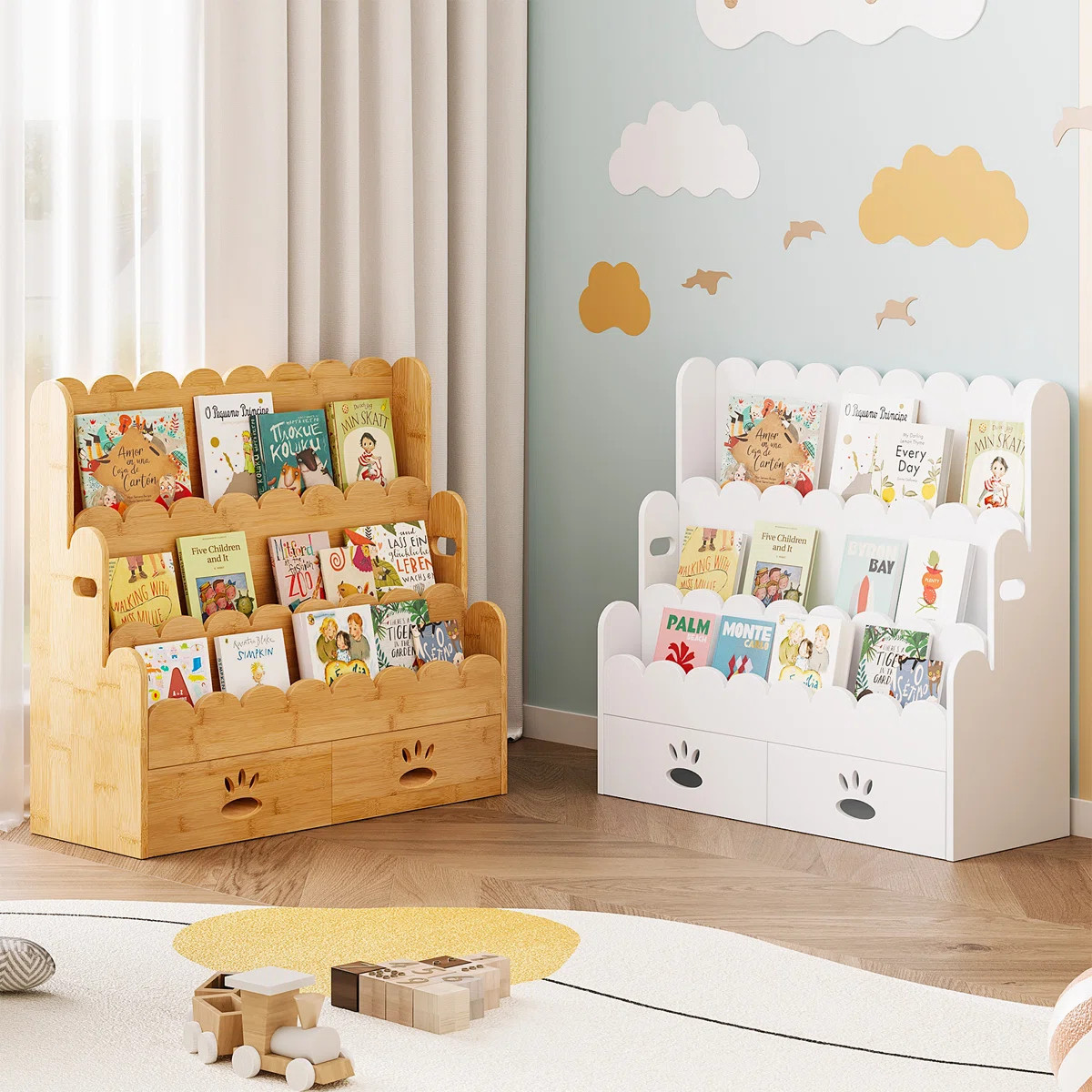 Solid Wood Kids Standard Bookshelf | Wayfair North America