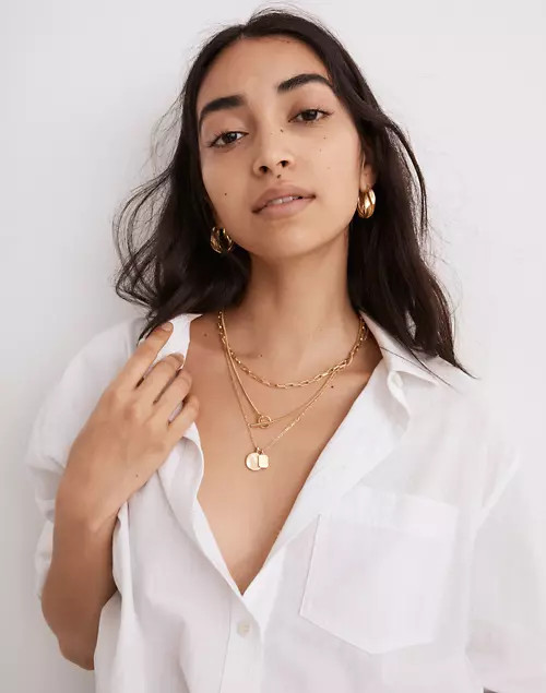 Toggle Chain Necklace Set | Madewell