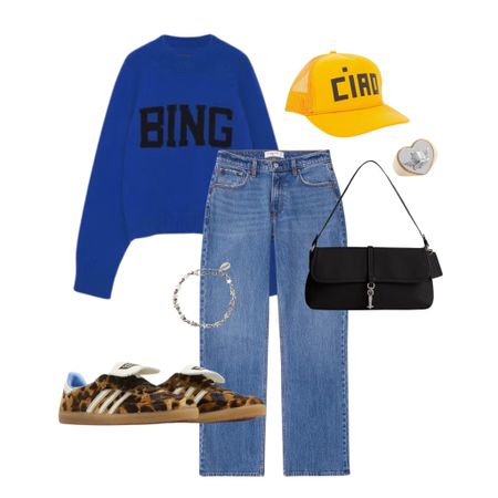 Ciao 🪐 #aninebing #clarev #outfitideas

boys lie, trucker hat, everyday style, concept outfits, samba
