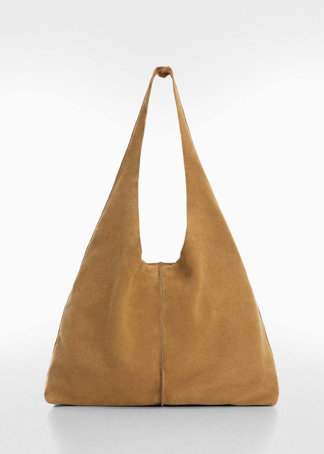 Leather shopper bag -  Women | Mango United Kingdom | MANGO (UK)