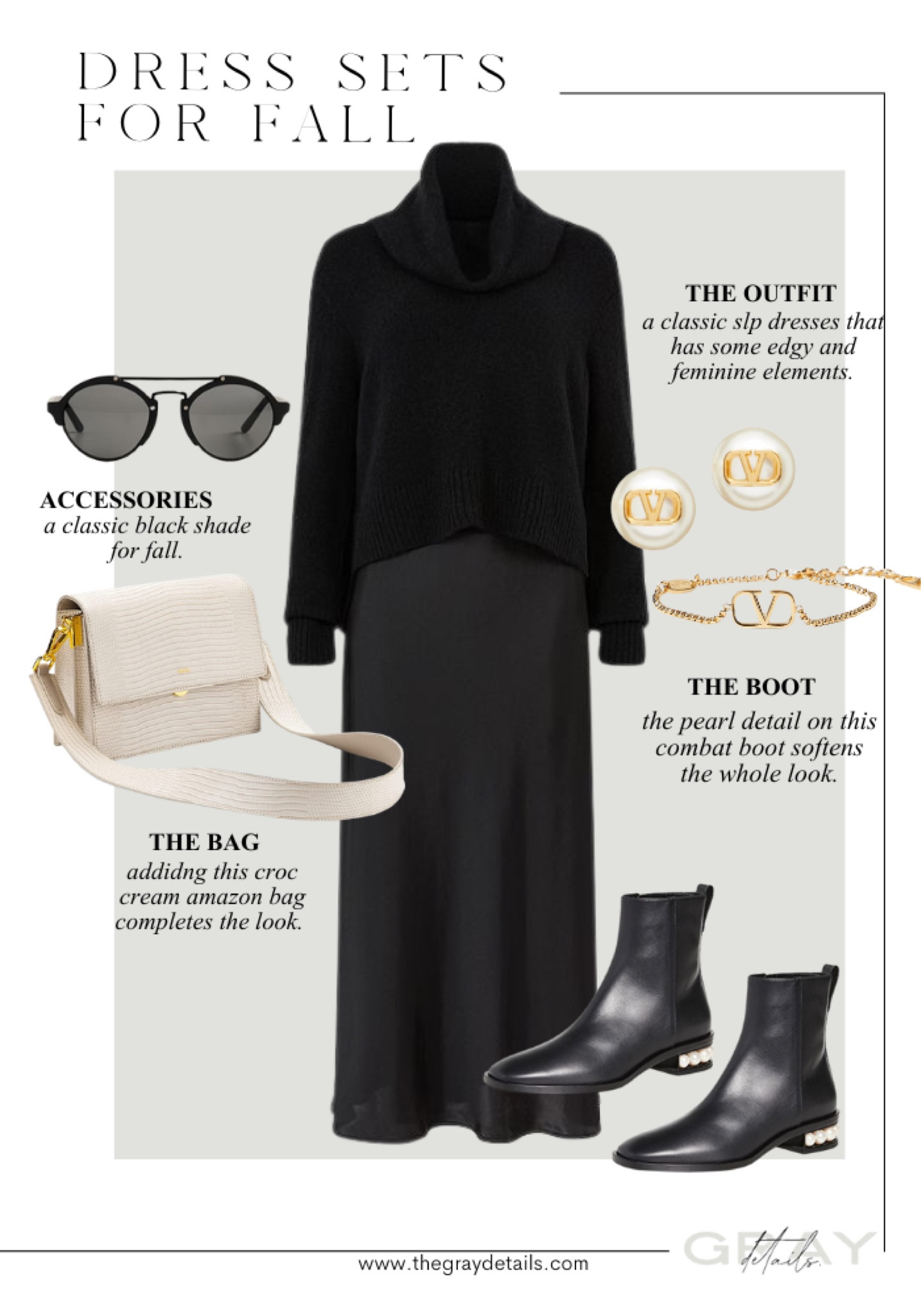 All saints slip dress / sweater dress set black boots on sale! Amazon bag

#LTKSeasonal #LTKsalealert #LTKstyletip